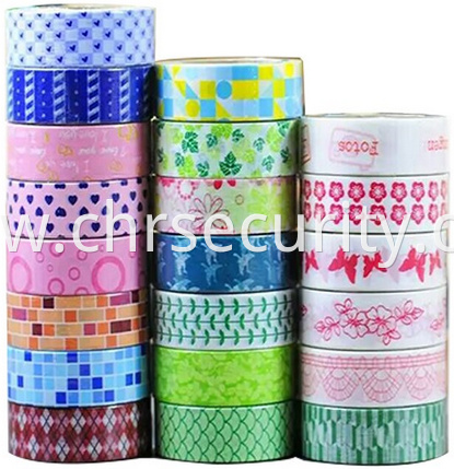 Adhesive Sticker Decorative Offer Printing Design Printing Washy Tape